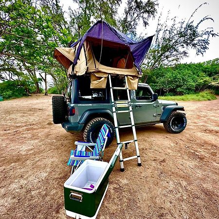 Explore Maui'S Diverse Campgrounds And Uncover The Island'S Beauty From Fresh Perspectives Every Day As You Journey With Aloha Glamp'S Great Jeep Equipped With A Rooftop Tent Paia Eksteriør billede