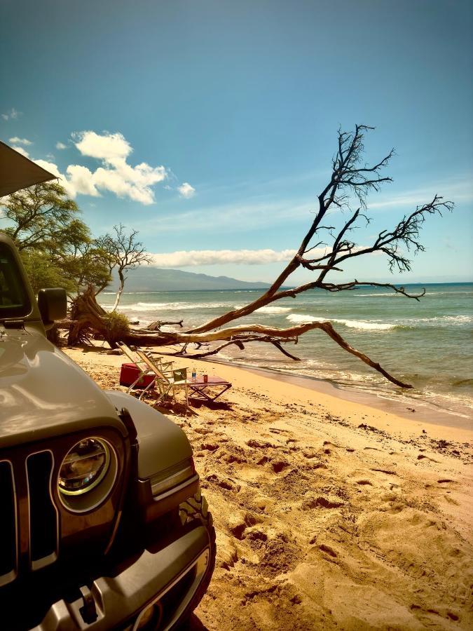 Explore Maui'S Diverse Campgrounds And Uncover The Island'S Beauty From Fresh Perspectives Every Day As You Journey With Aloha Glamp'S Great Jeep Equipped With A Rooftop Tent Paia Eksteriør billede