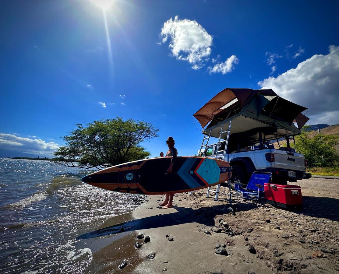 Explore Maui'S Diverse Campgrounds And Uncover The Island'S Beauty From Fresh Perspectives Every Day As You Journey With Aloha Glamp'S Great Jeep Equipped With A Rooftop Tent Paia Eksteriør billede