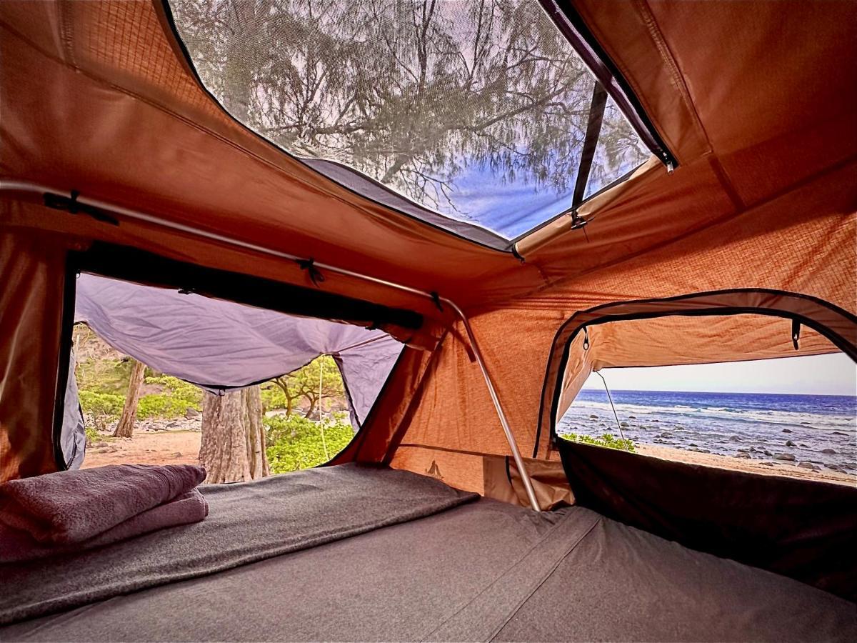 Explore Maui'S Diverse Campgrounds And Uncover The Island'S Beauty From Fresh Perspectives Every Day As You Journey With Aloha Glamp'S Great Jeep Equipped With A Rooftop Tent Paia Eksteriør billede