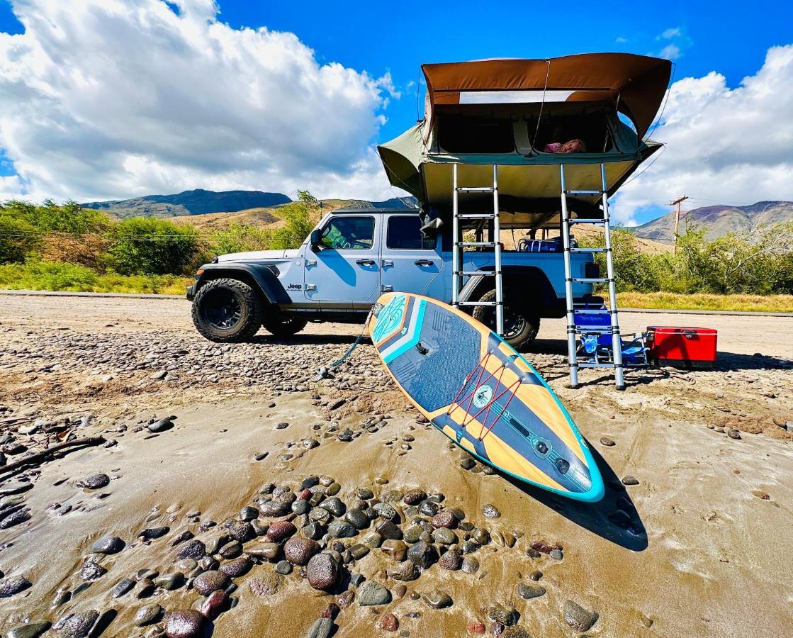 Explore Maui'S Diverse Campgrounds And Uncover The Island'S Beauty From Fresh Perspectives Every Day As You Journey With Aloha Glamp'S Great Jeep Equipped With A Rooftop Tent Paia Eksteriør billede